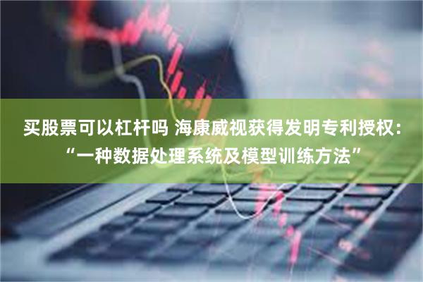 买股票可以杠杆吗 海康威视获得发明专利授权:“一种数据处理系统及模型训练方法”