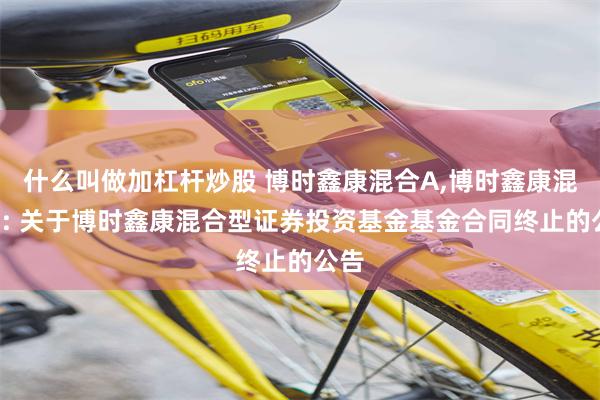 什么叫做加杠杆炒股 博时鑫康混合A,博时鑫康混合C: 关于博时鑫康混合型证券投资基金基金合同终止的公告