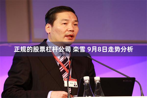 正规的股票杠杆公司 栾雪 9月8日走势分析